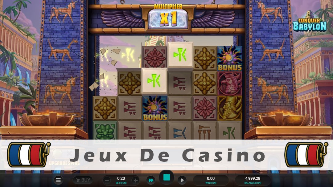 Démo de la machine à sous Conquer Babylon