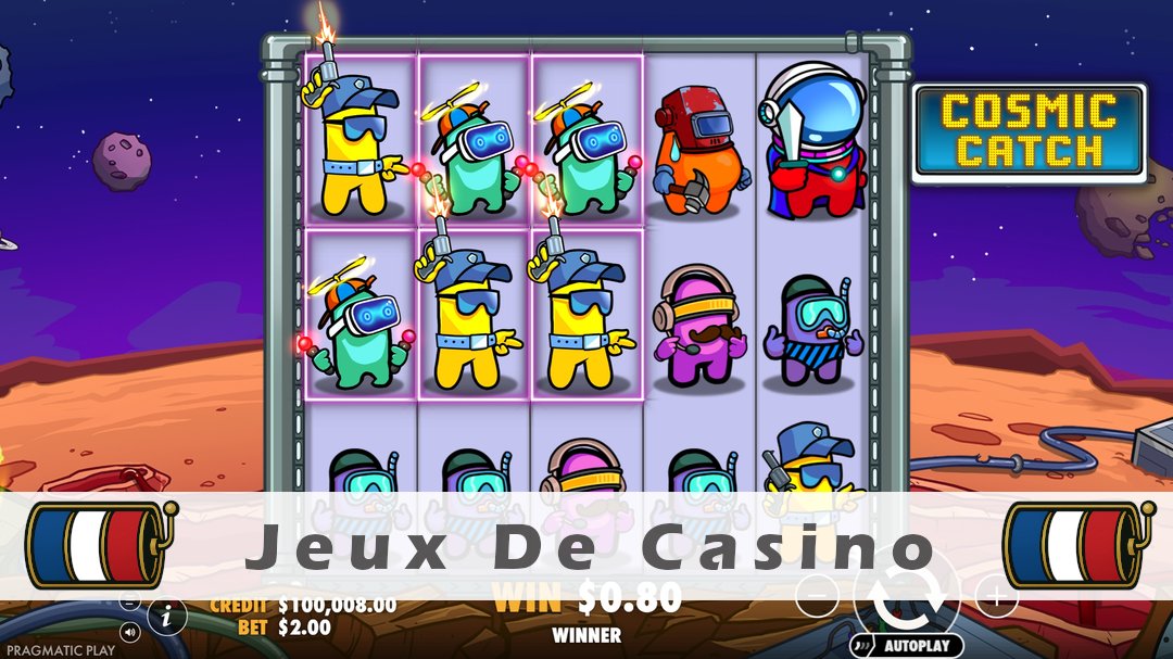 Démo de la machine à sous Cosmic Catch