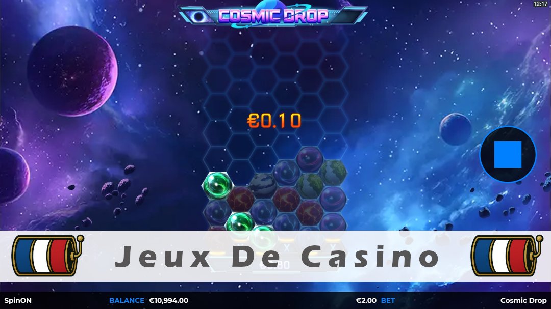 Démo de la machine à sous Cosmic Drop