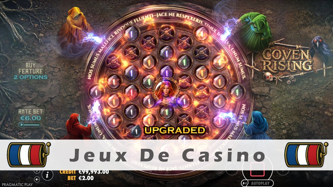 Démo de la machine à sous Coven Rising