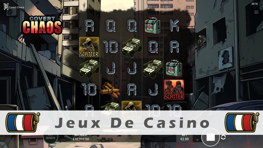 Démo de la machine à sous Covert Chaos