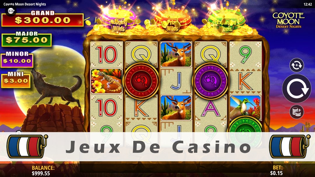 Démo de la machine à sous Coyote Moon Desert Nights