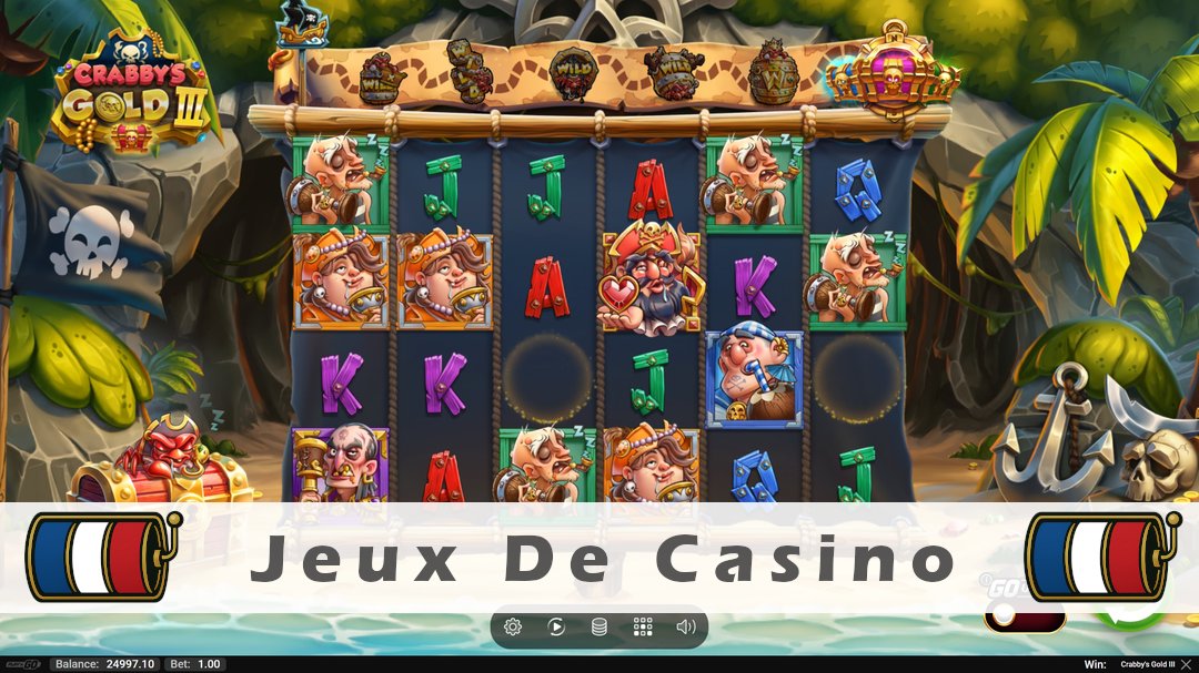 Démo de la machine à sous Crabbys Gold 3