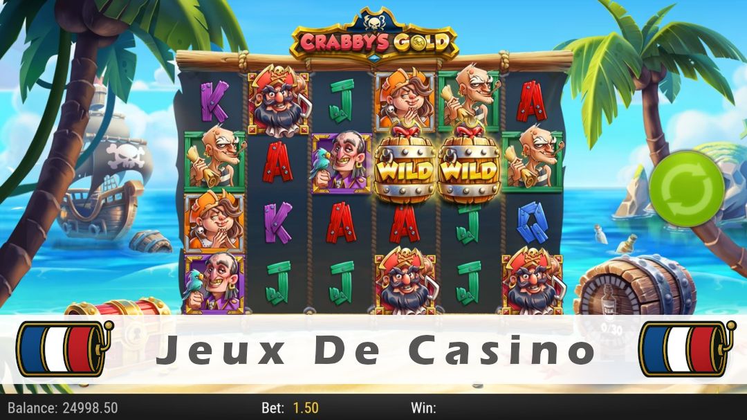 Démo de la machine à sous Crabbys Gold