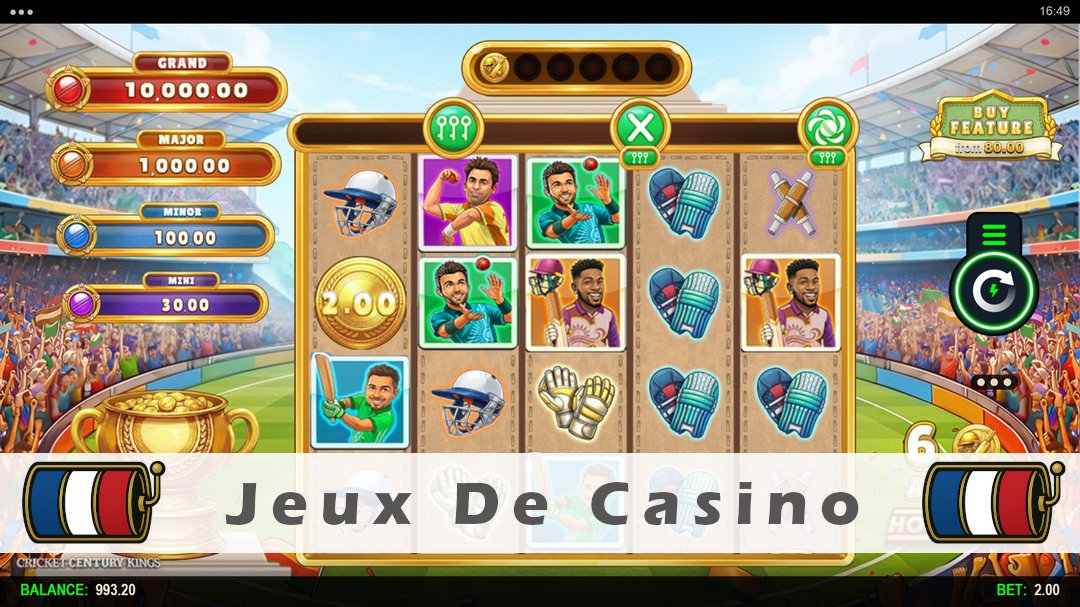 Démo de la machine à sous Cricket Century Kings