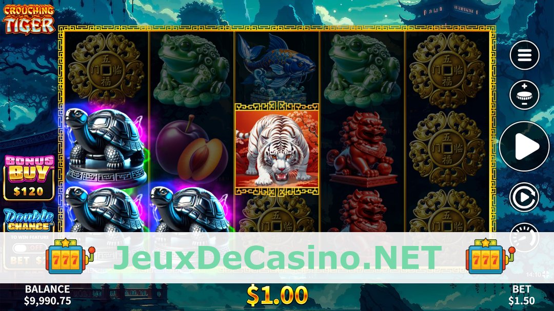 Démo de la machine à sous Crouching Tiger