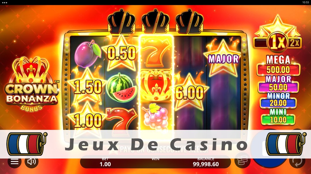 Démo de la machine à sous Crown Bonanza