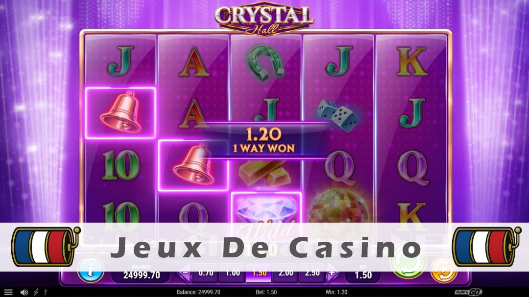 Démo de la machine à sous Crystal Hall