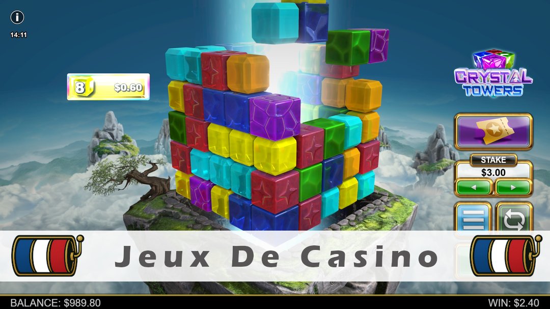 Démo de la machine à sous Crystal Towers