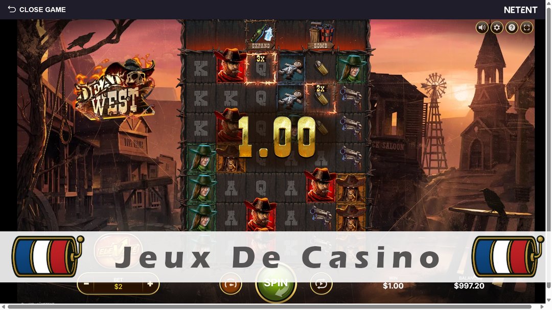 Démo de la machine à sous Dead West