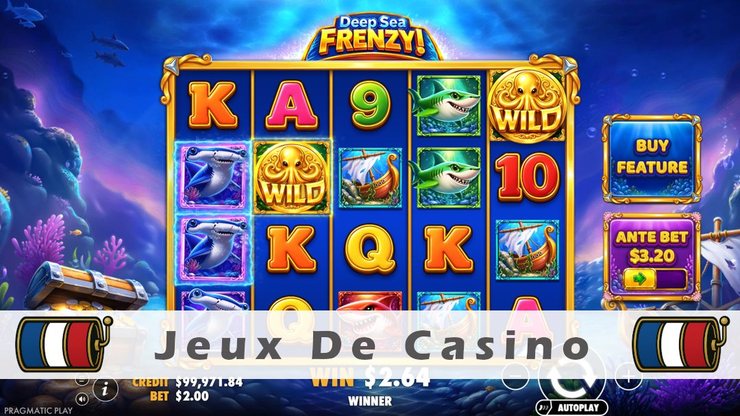 Démo de la machine à sous Deep Sea Frenzy
