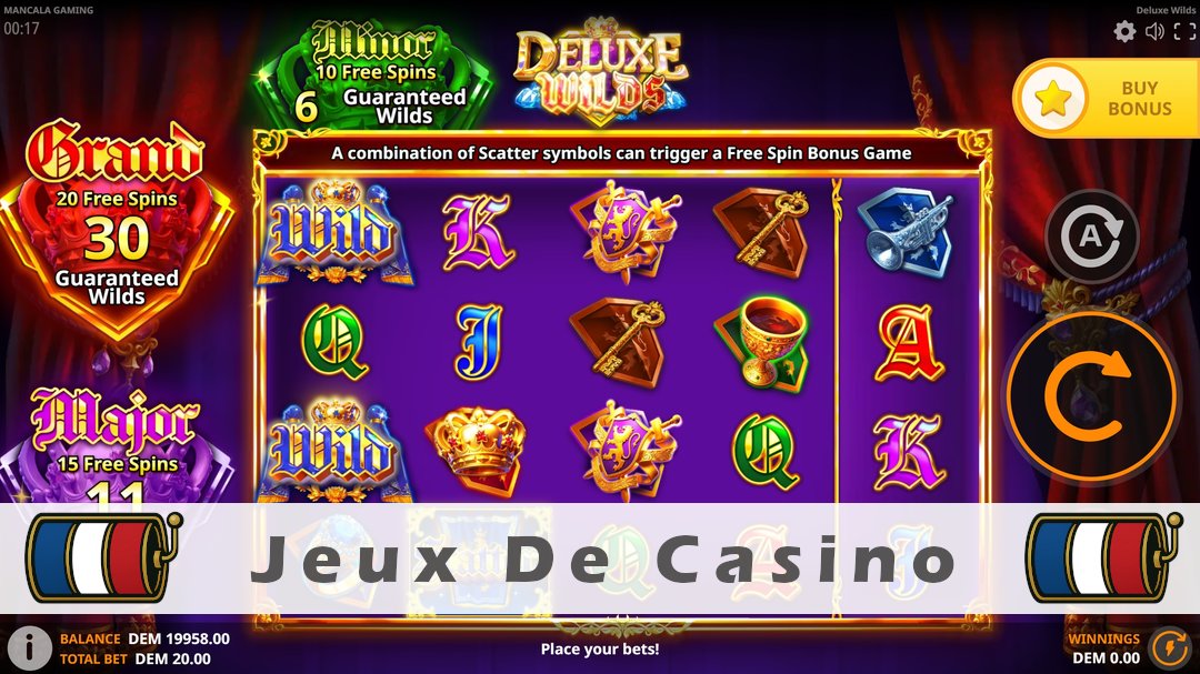 Démo de la machine à sous Deluxe Wilds