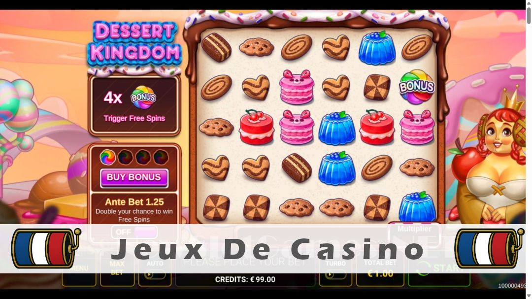 Démo de la machine à sous Dessert Kingdom