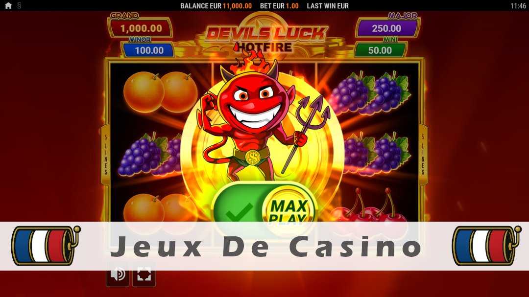 Démo de la machine à sous Devils Luck Hotfire Hold & Win