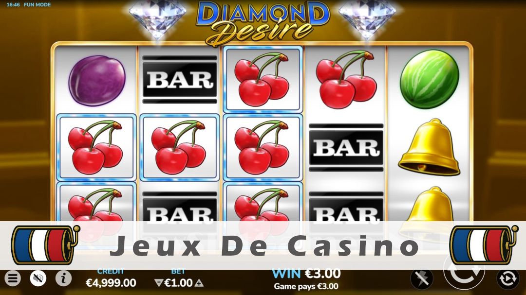 Démo de la machine à sous Diamond Desire Flame