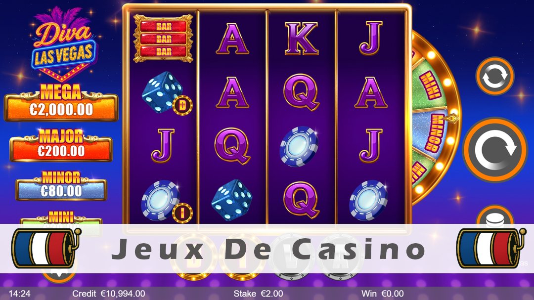 Démo de la machine à sous Diva Las Vegas
