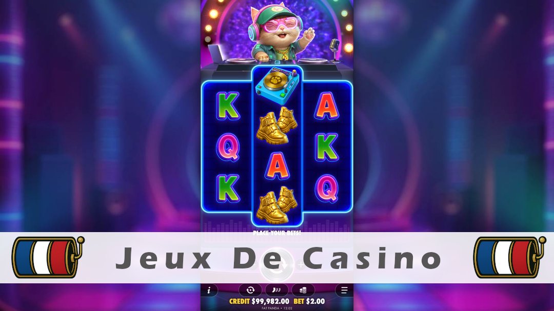 Démo de la machine à sous DJ Neko