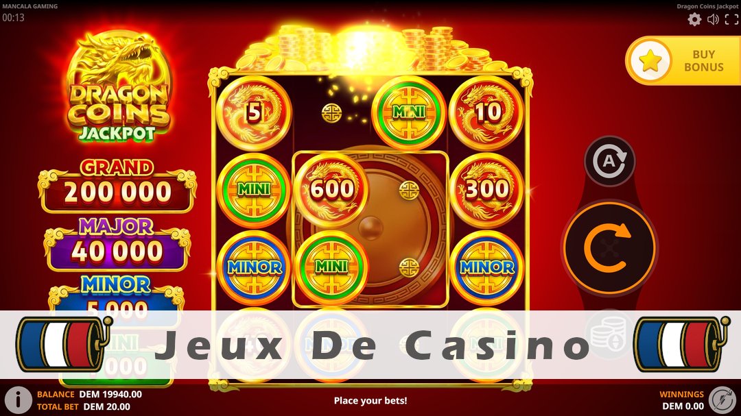 Démo de la machine à sous Dragon Coins Jackpot