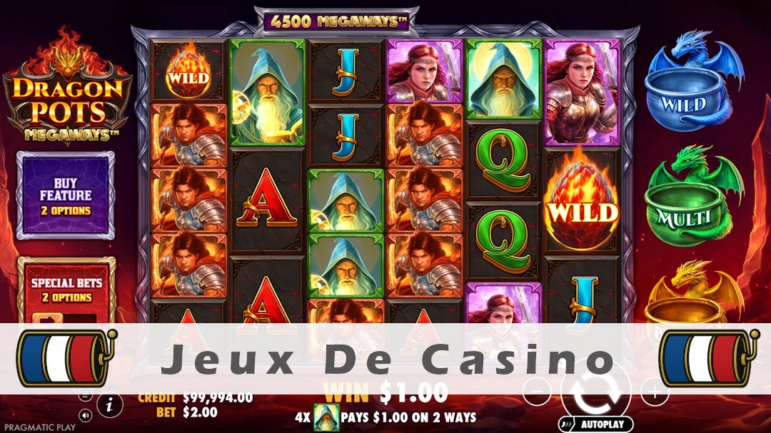 Démo de la machine à sous Dragon Pots Megaways