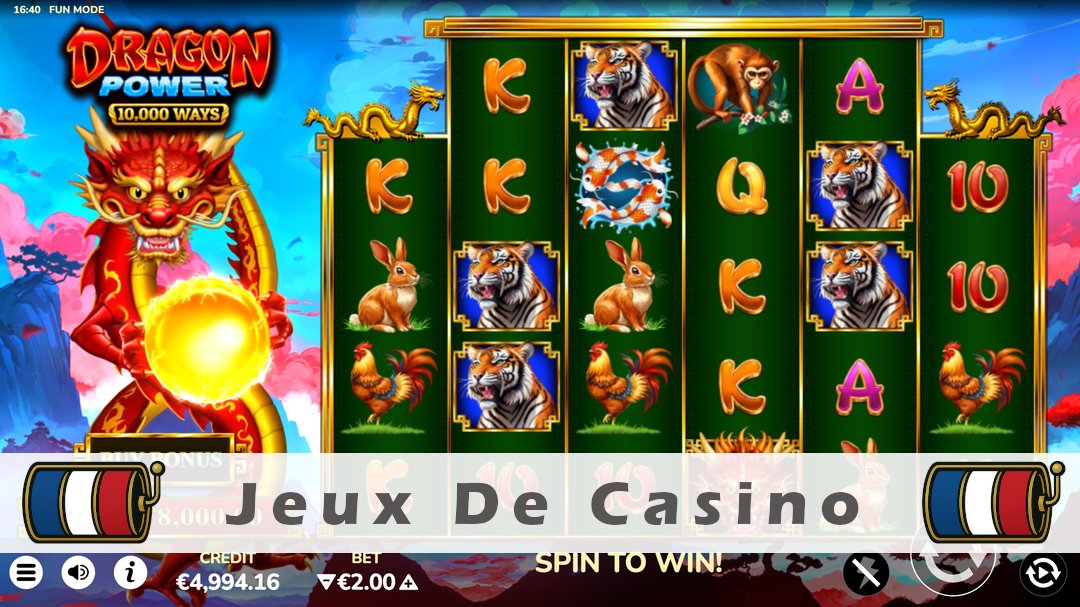Démo de la machine à sous Dragon Power 10,000 Ways
