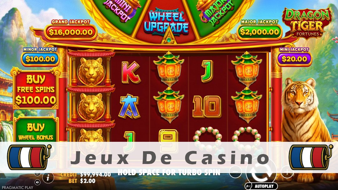 Démo de la machine à sous Dragon Tiger Fortunes