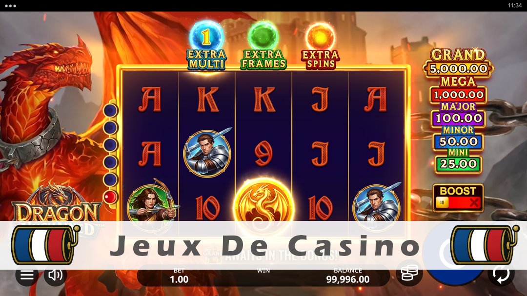 Démo de la machine à sous Dragon Unchained