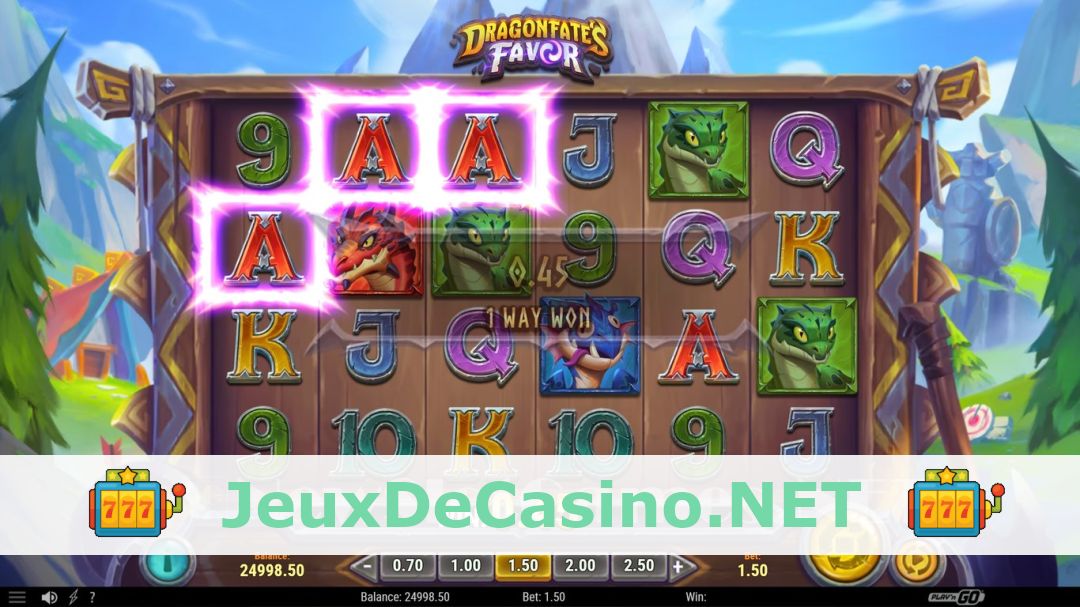 Démo de la machine à sous Dragonfates Favor