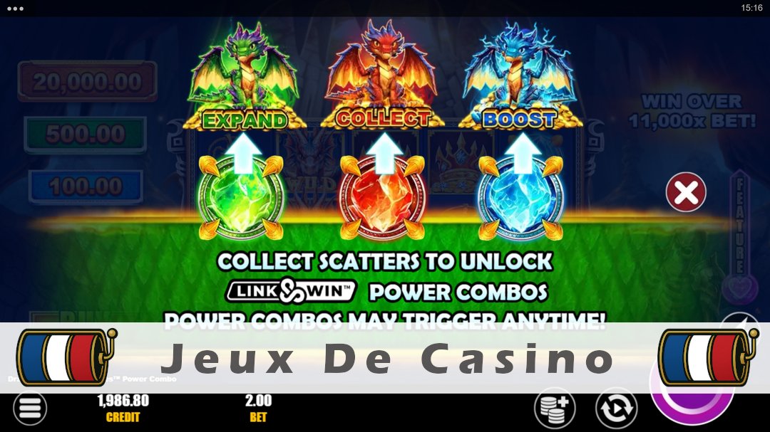 Démo de la machine à sous Dragonlings Fire & Riches Power Combo