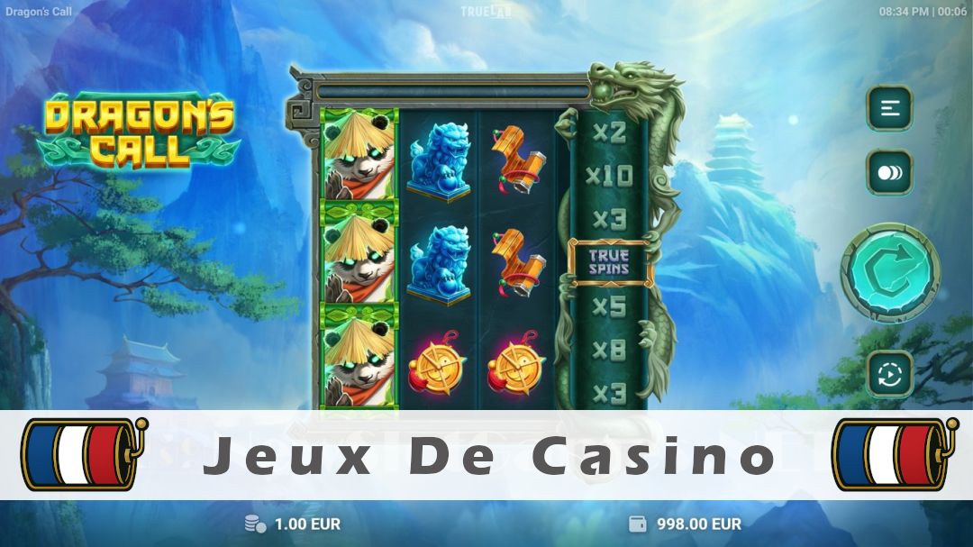 Démo de la machine à sous Dragons Call