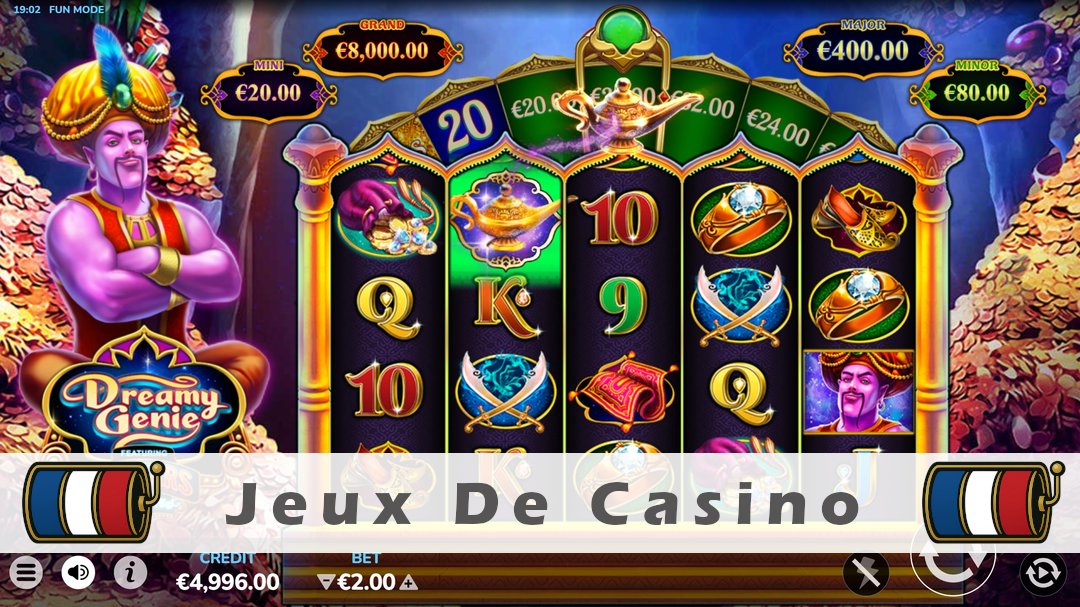 Démo de la machine à sous Dreamy Genie Dollars & Dreams