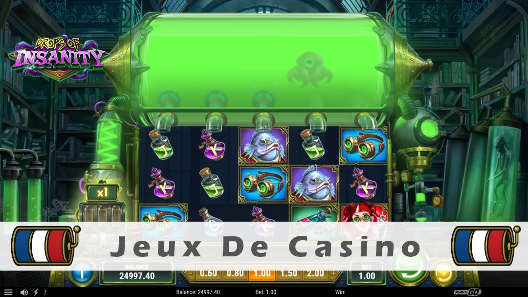 Démo de la machine à sous Drops of Insanity