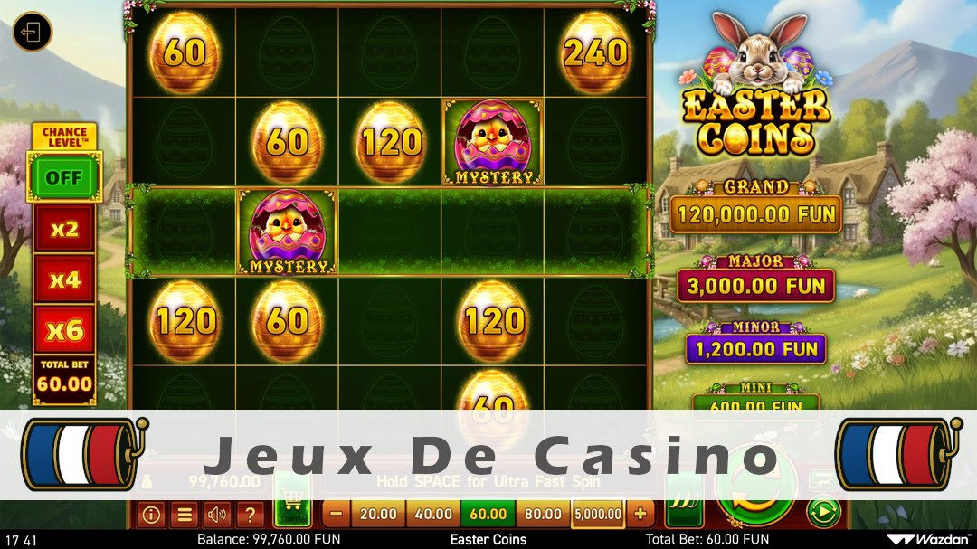 Démo de la machine à sous Easter Coins
