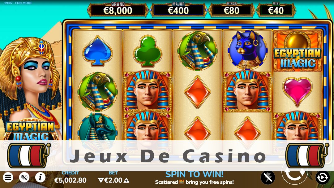 Démo de la machine à sous Egyptian Magic Dollars & Dreams