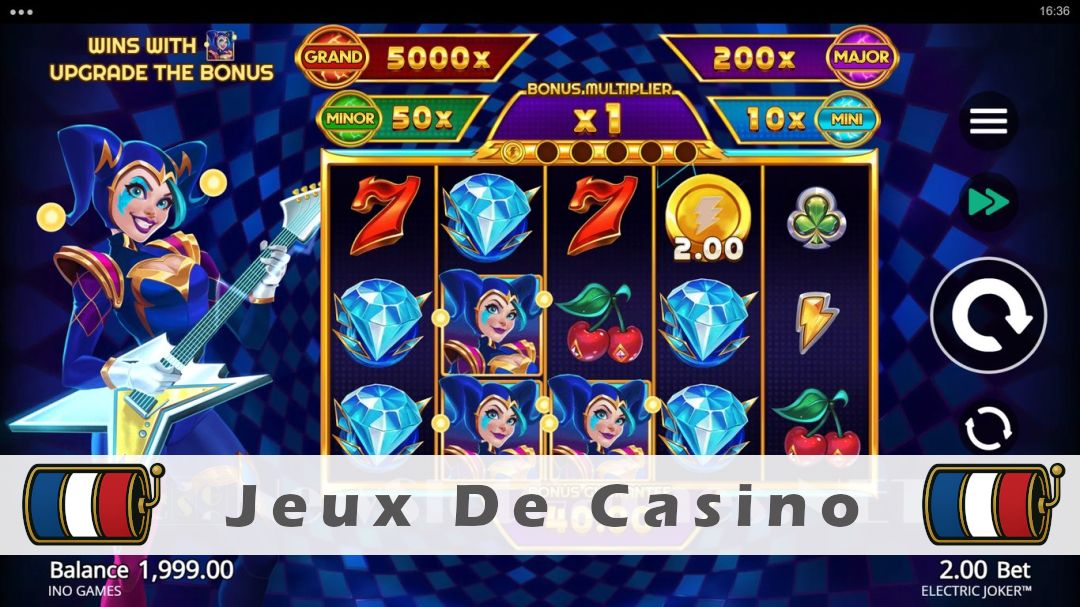 Démo de la machine à sous Electric Joker