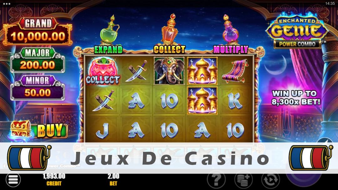 Démo de la machine à sous Enchanted Genie Power Combo