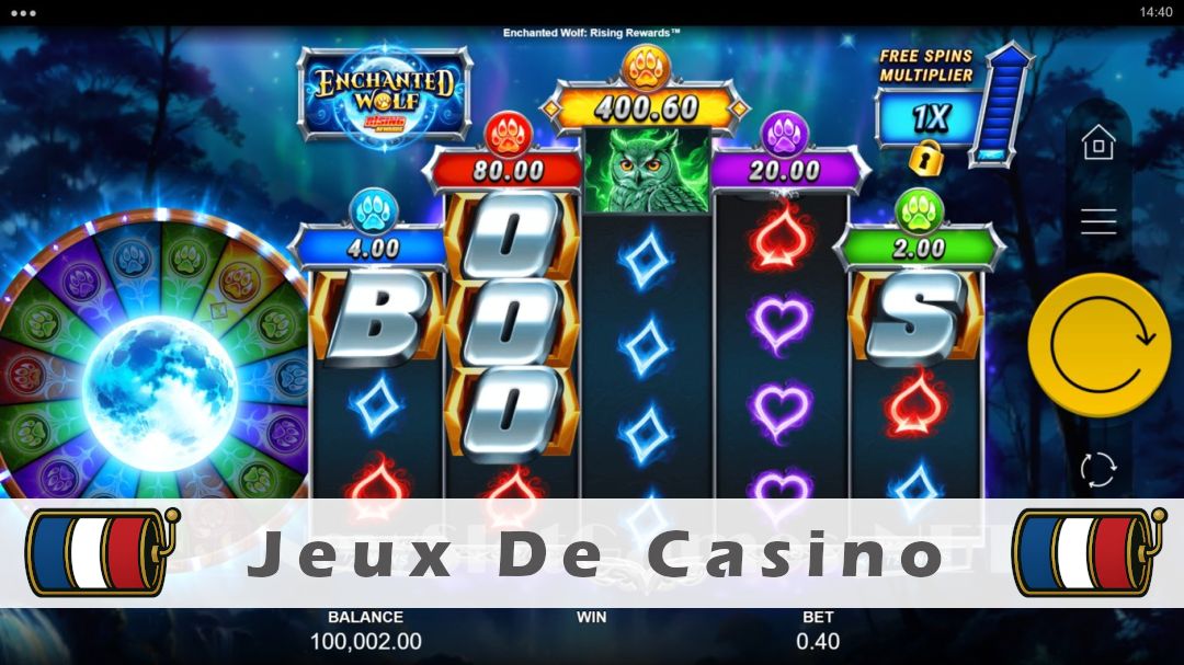 Démo de la machine à sous Enchanted Wolf Rising Rewards