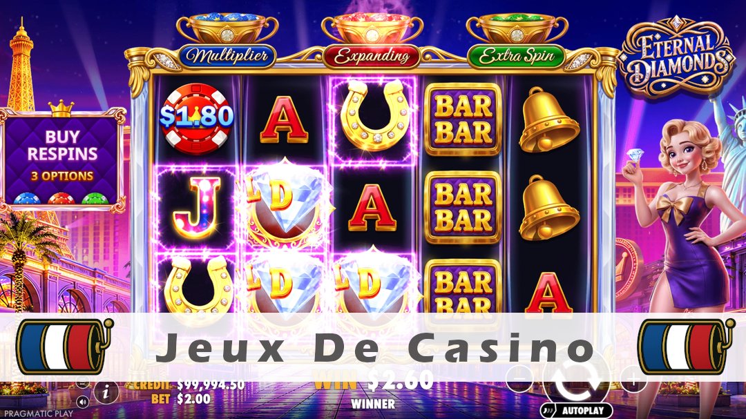 Démo de la machine à sous Eternal Diamonds