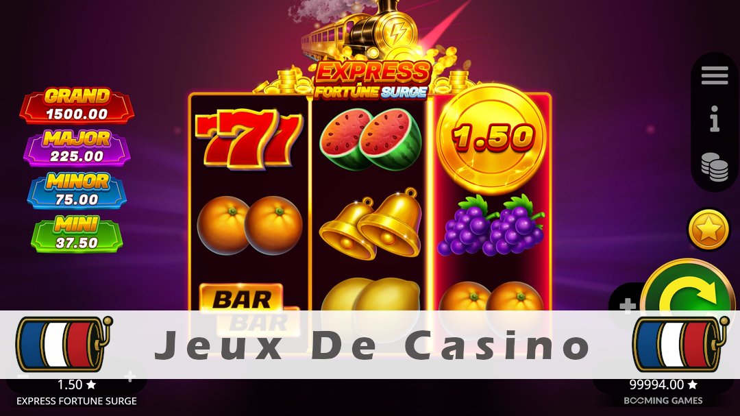 Démo de la machine à sous Express Fortune Surge
