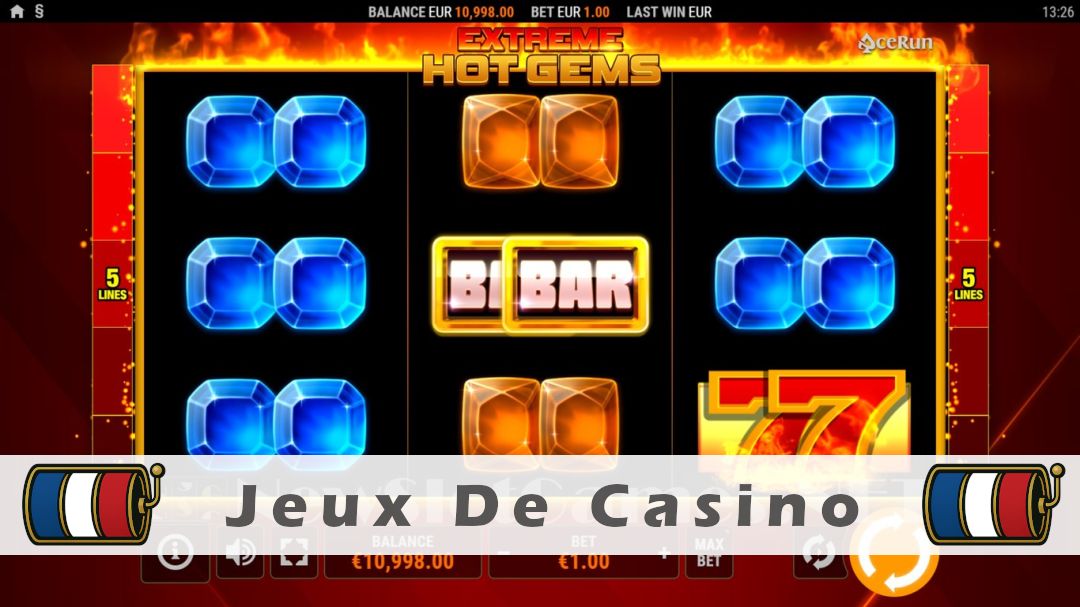 Démo de la machine à sous Extreme Hot Gems