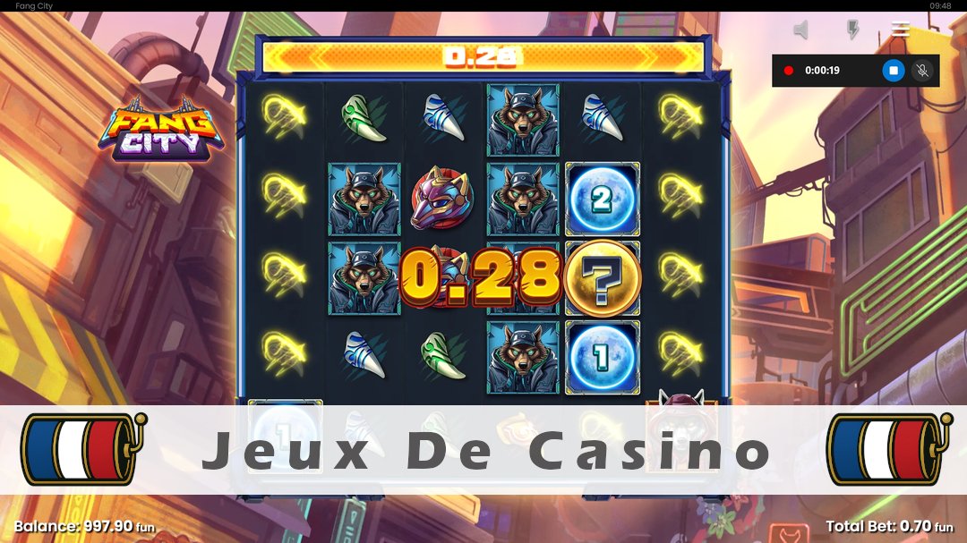 Démo de la machine à sous Fang City