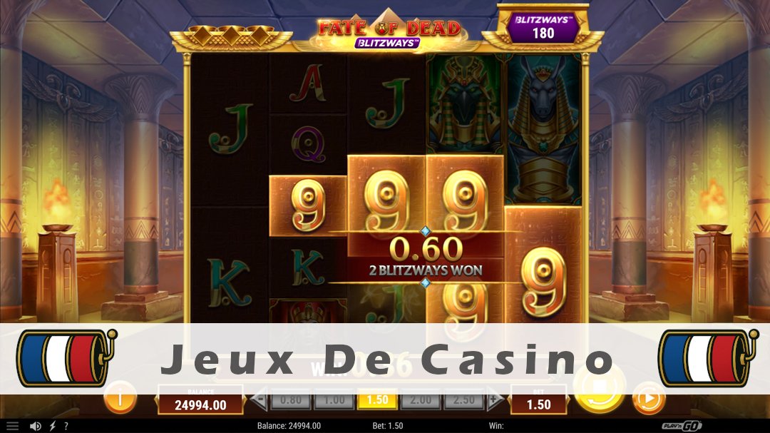 Démo de la machine à sous Fate of Dead Blitzways