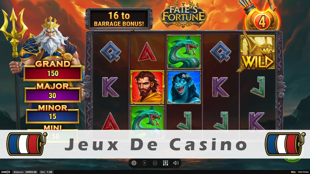 Démo de la machine à sous Fates Fortune