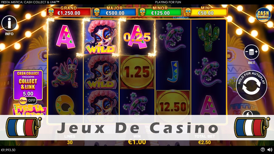 Démo de la machine à sous Fiesta Mistica Cash Collect & Link