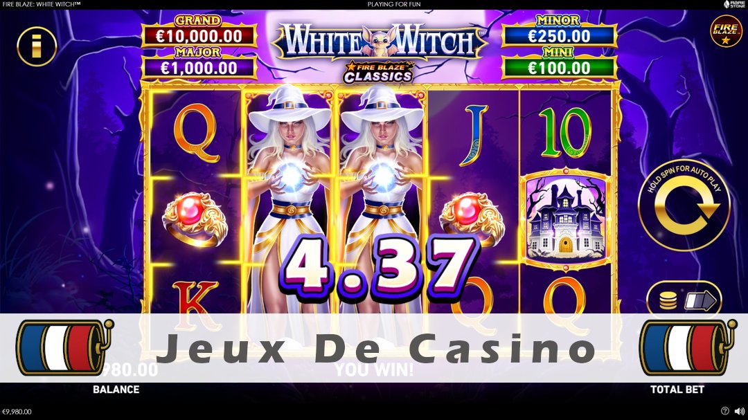 Démo de la machine à sous Fire Blaze White Witch