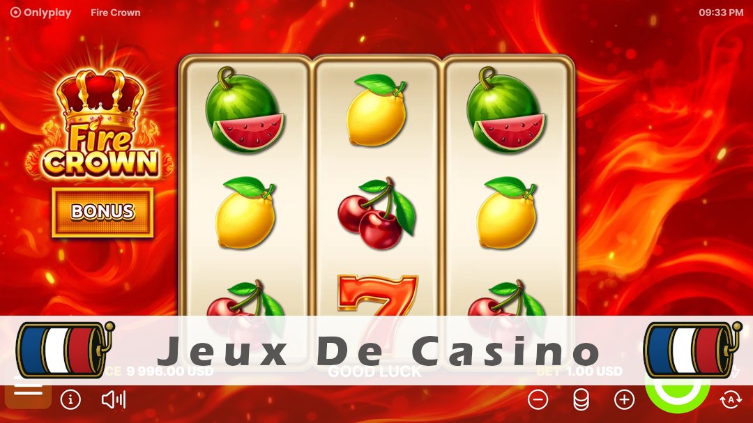 Démo de la machine à sous Fire Crown