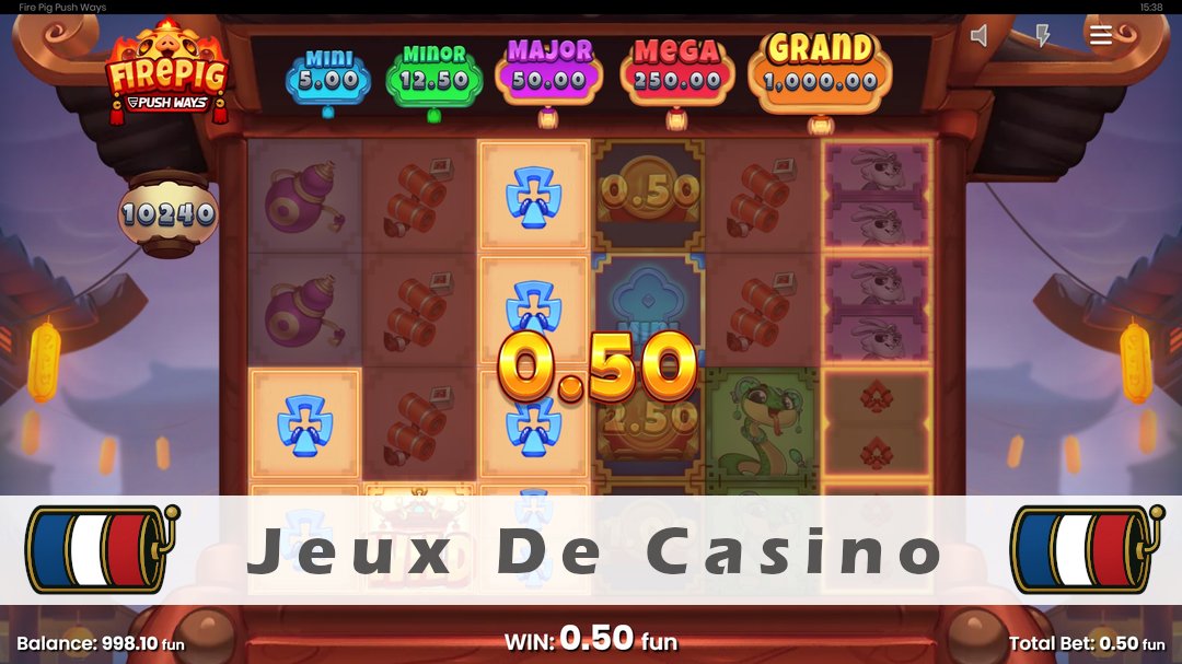 Démo de la machine à sous Fire Pig Push Ways