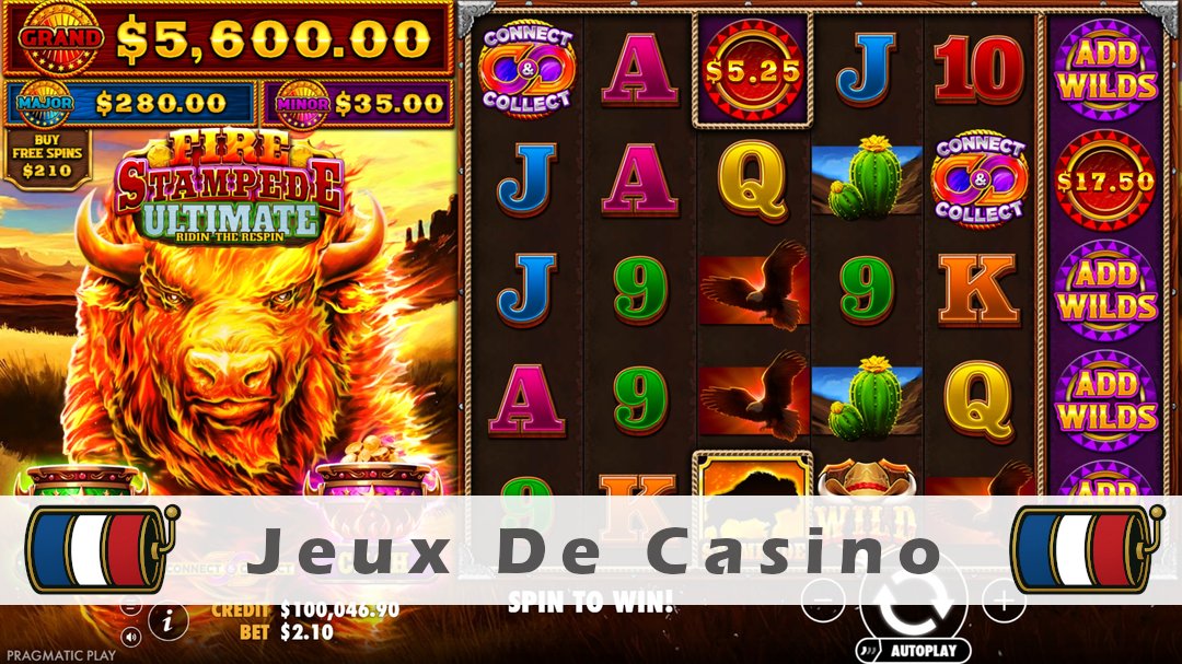 Démo de la machine à sous Fire Stampede Ultimate