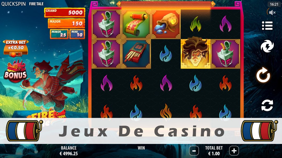 Démo de la machine à sous Fire Tale