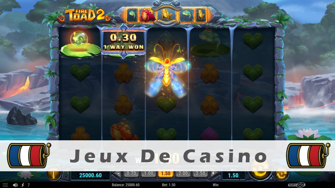 Démo de la machine à sous Fire Toad 2
