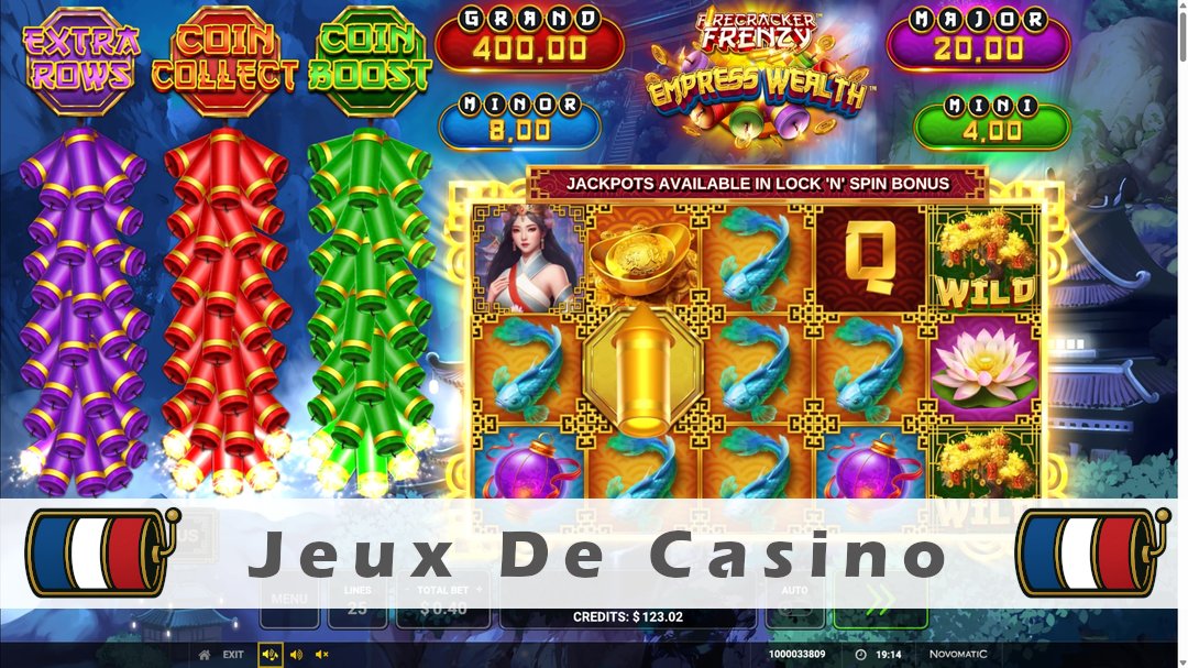 Démo de la machine à sous Firecracker Frenzy Empress Wealth